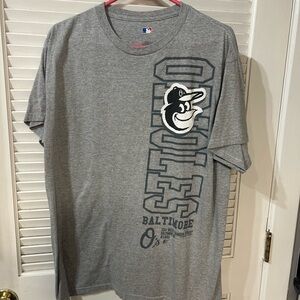 Baltimore Orioles Gray Graphic Tee - MLB Licensed